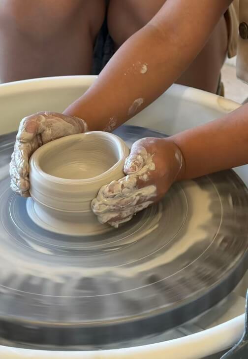 Weekday Pottery Workshop with a Light Meal