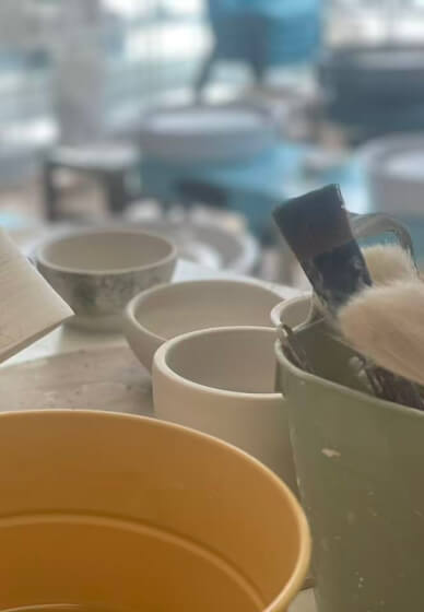 Weekday Pottery Workshop with a Light Meal