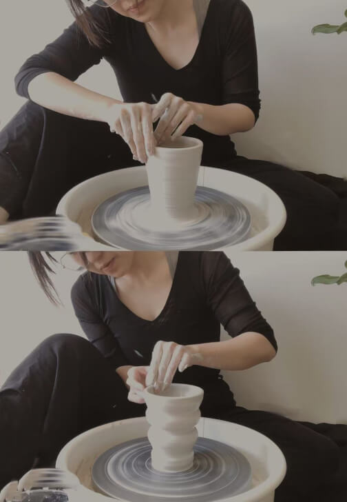 Weekday Pottery Workshop with a Light Meal