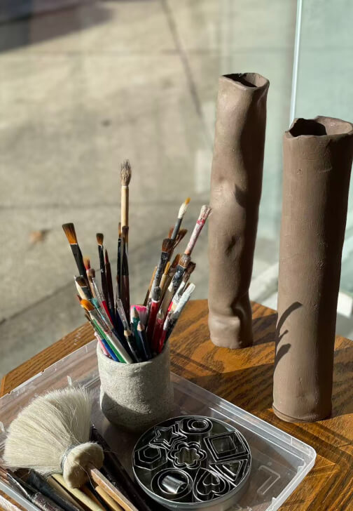 Weekday Pottery Workshop with a Light Meal