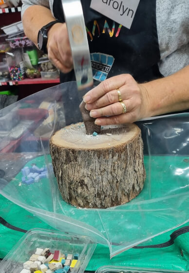 Weekend Mosaic Workshop: SMALTI / Mixed Media