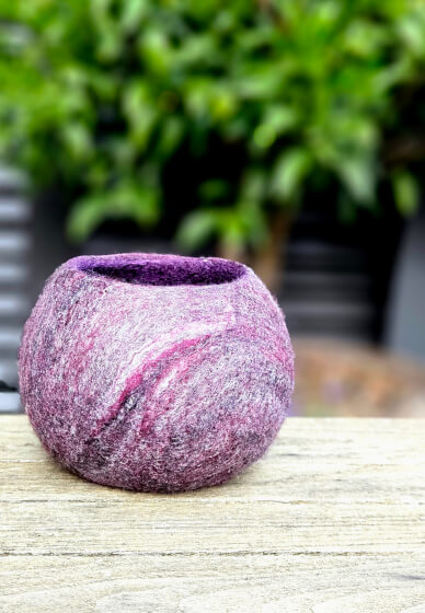Wet Felted Bowl Workshop