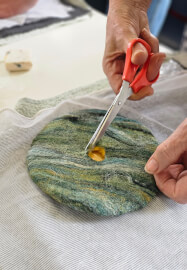 Wet Felted Bowl Workshop