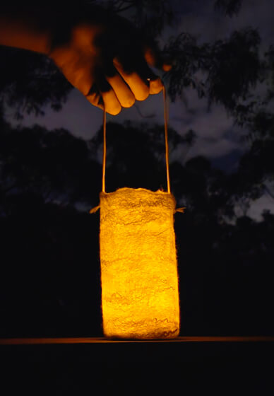 Wet Felted Lantern Workshop