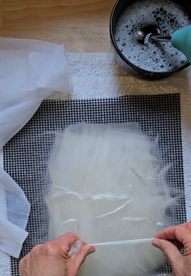 Wet Felted Peaceful Lantern Workshop