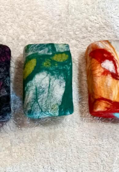Wet Felted Soap Workshop