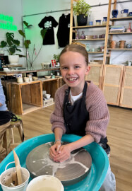 Wheel Throwing Course for Kids and Parents (6 Weeks)