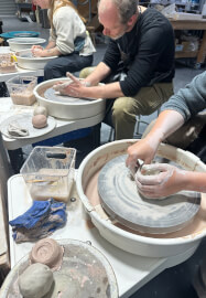 Teen Wheel Throwing Pottery Class in Melbourne