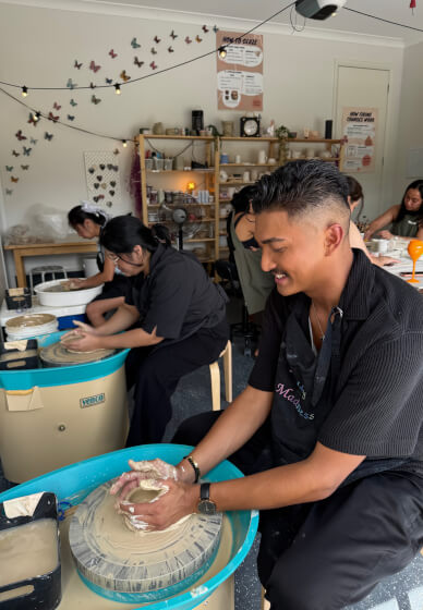 Wheel Throwing Pottery Class