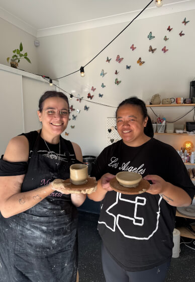 Wheel Throwing Pottery Class