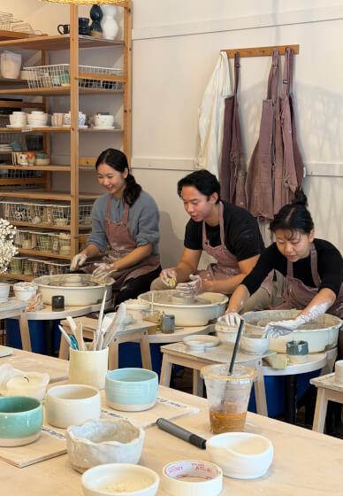 Wheel Throwing Pottery Class