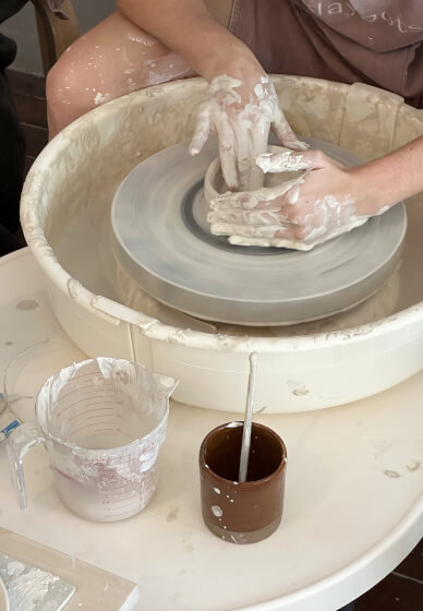Wheel Throwing Pottery Class
