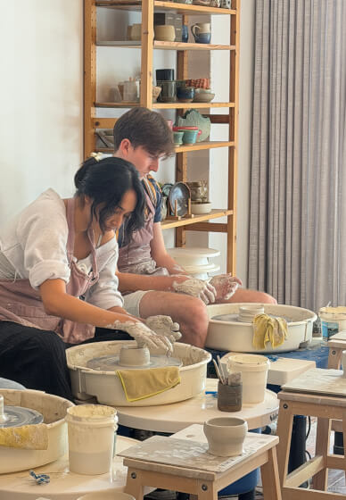 Wheel Throwing Pottery Class