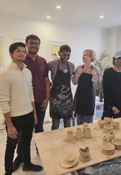 Wheel Throwing Workshop Taster for Christmas Team Building