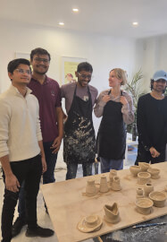 Wheel Throwing Workshop Taster for Christmas Team Building