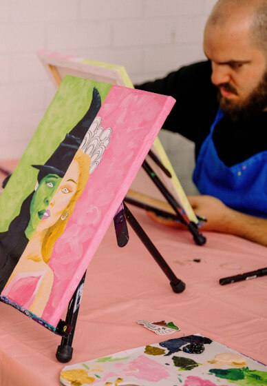 Wicked Themed Painting Workshop