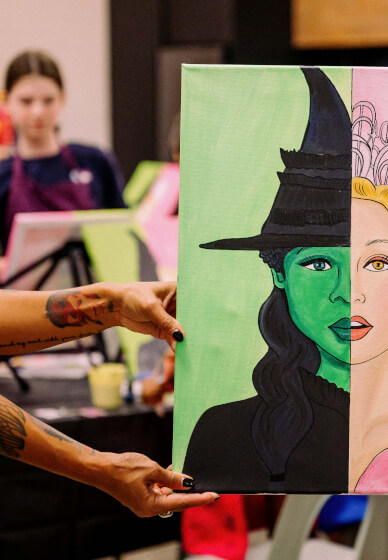 Wicked Themed Painting Workshop