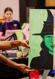 Wicked Themed Painting Workshop