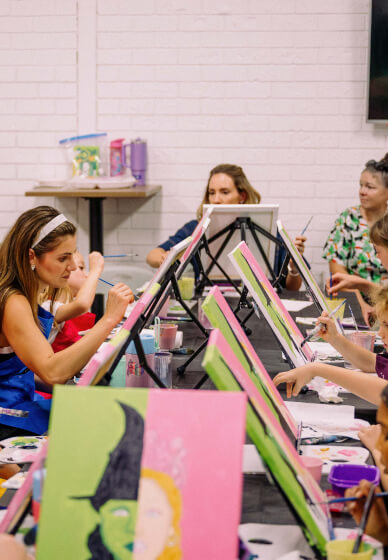 Wicked Themed Painting Workshop