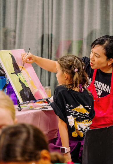 Wicked Themed Painting Workshop