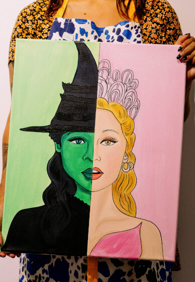 Wicked Themed Painting Workshop