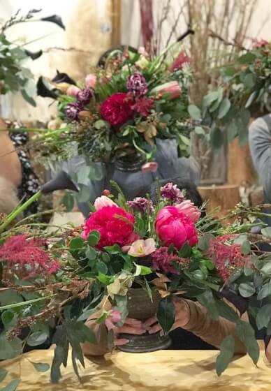 Wild, Free-spirited Floral Goblet Workshop