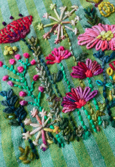 Wildwood Stitch Embroidery Workshop in Sydney
