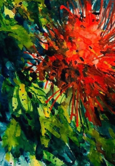 Wine and Watercolour Wednesdays Class