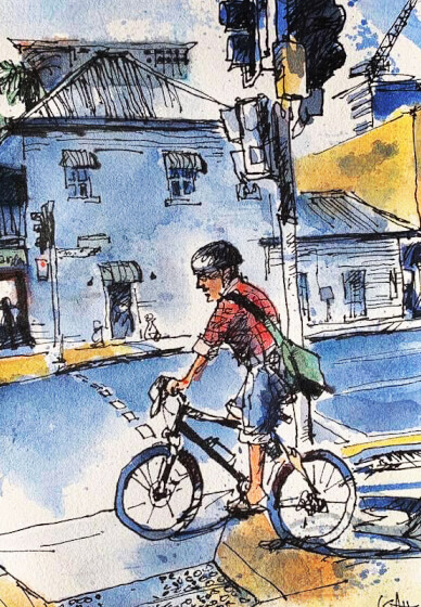 Wine and Watercolour Wednesdays Class