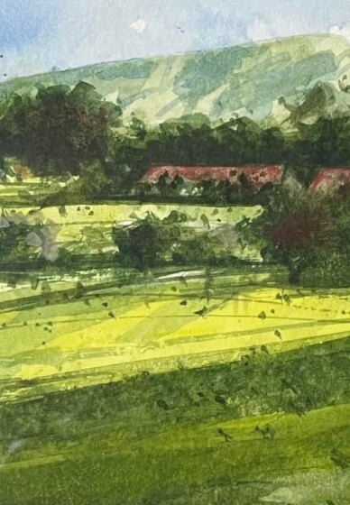 Wine and Watercolour Wednesdays Class