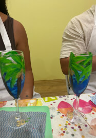 Wineglass Painting Workshop