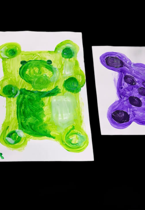 School Holiday Gummy Bear Paint Party Class