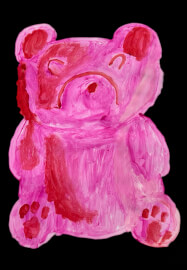 School Holiday Gummy Bear Paint Party Class
