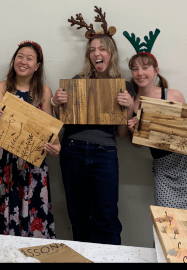 Wood Burning Workshop: Christmas Tray