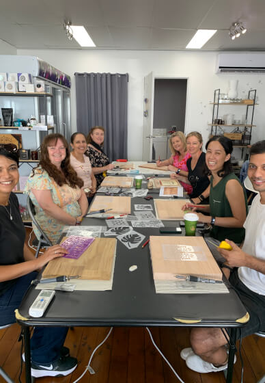 Wood Burning Workshop: Christmas Tray