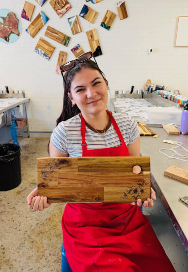 Wood Burning Workshop for Teens