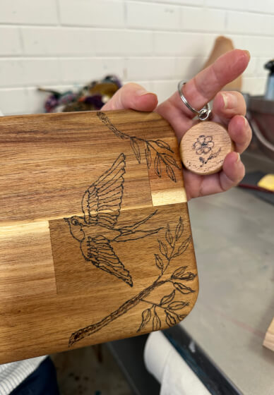 Wood Burning Workshop for Teens