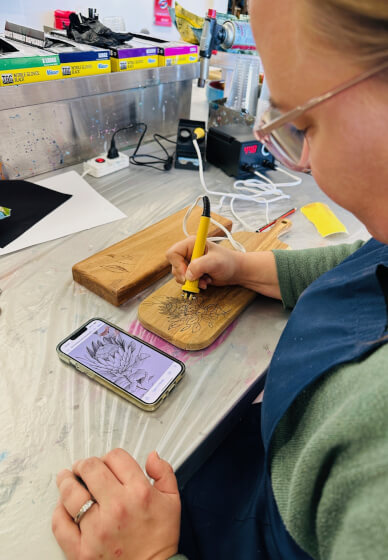 Wood Burning Workshop for Teens