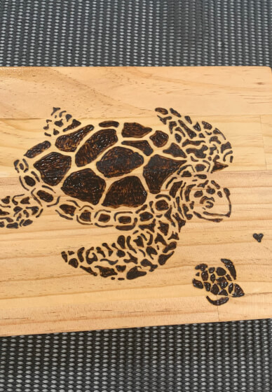 Wood Burning Workshop: Trivets (x2 Pieces)