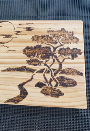Wood Burning Workshop: Trivets (x2 Pieces)