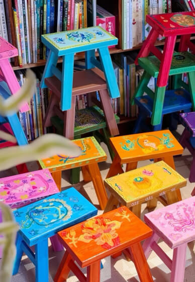 Wooden Chair Painting Workshop