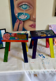 Wooden Chair Painting Workshop