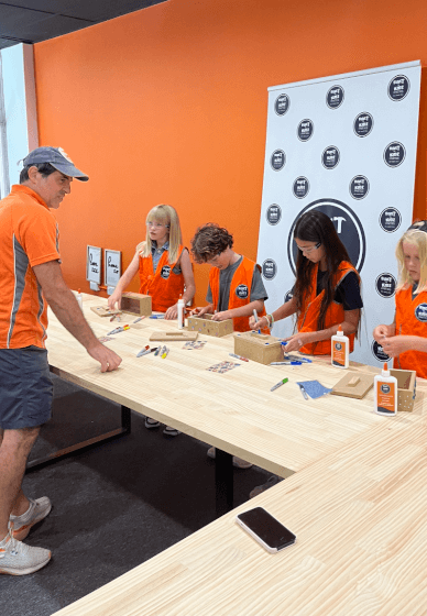 Woodwork Party for Kids