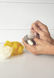 Wool Felted Mushroom Ornament Workshop