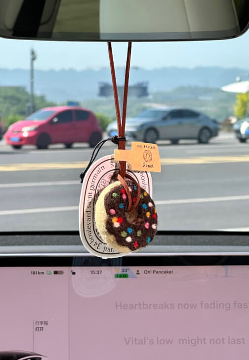 Needle Felting Car Charm DIY Workshop