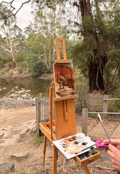 Workshop Landscape Painting Outdoors