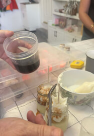 Xmas Plum Pudding Candle Class and High Tea