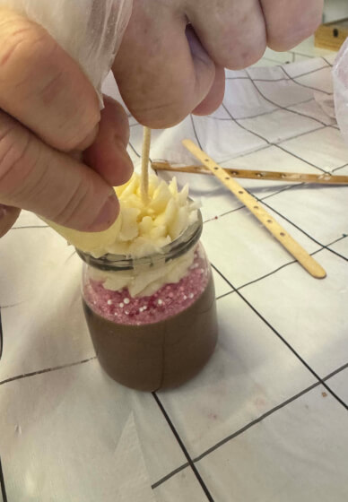 Xmas Plum Pudding Candle Class and High Tea