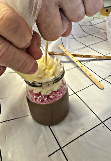 Xmas Plum Pudding Candle Class and High Tea