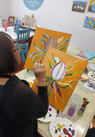 'Your Choice' Art Class: Painting or Collage